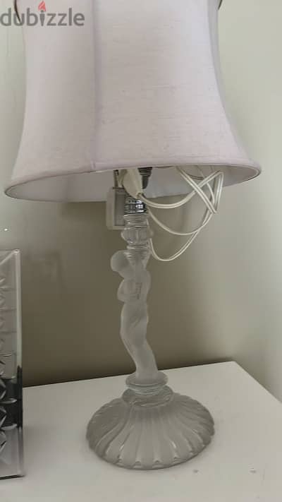 Baccarat enfant lamp crystal