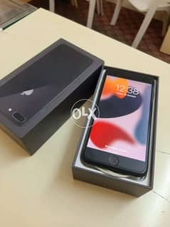 iPhone 8 Plus 64 gb with box and all accessories original with warrant 0