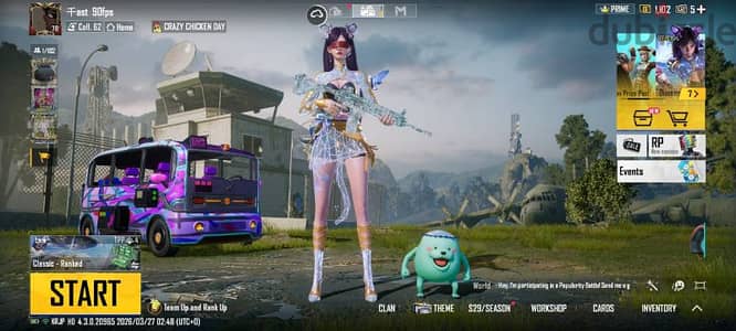 PUBG mobile account