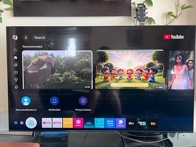 samsung 60” smart tv 2