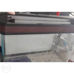 Fish tank 120L with integrated lights 0