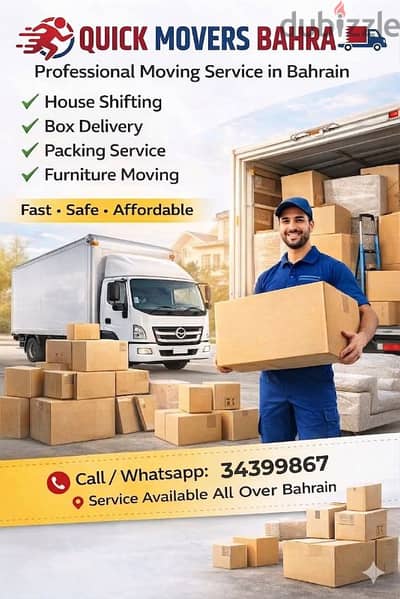 Movers  Packers Juffair Amwaj Saar Janabiyah Hidd Adliya Seef Shifting