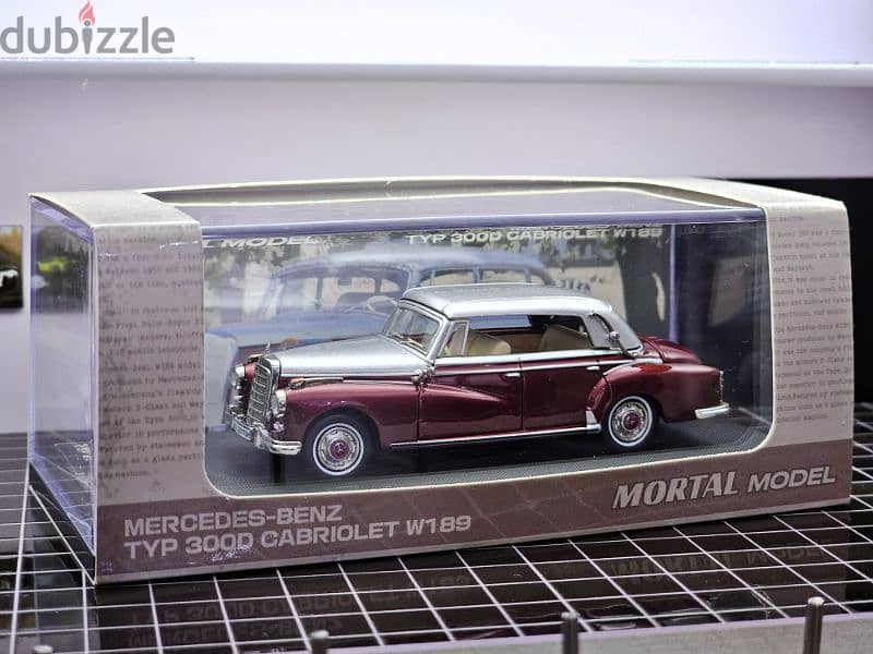 Mercedes-Benz 300d Cabriolet (W189)  Scale: 1:64 12