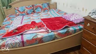 Double bed 200x200 with mattress 0
