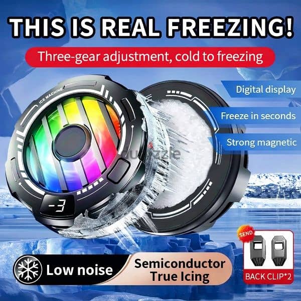 COOL YOUR PHONE LIKE NEVER BEFORE! Say goodbye to overheating and lag! 4