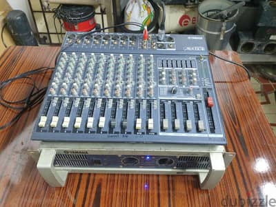yamaha p7000s and mixer