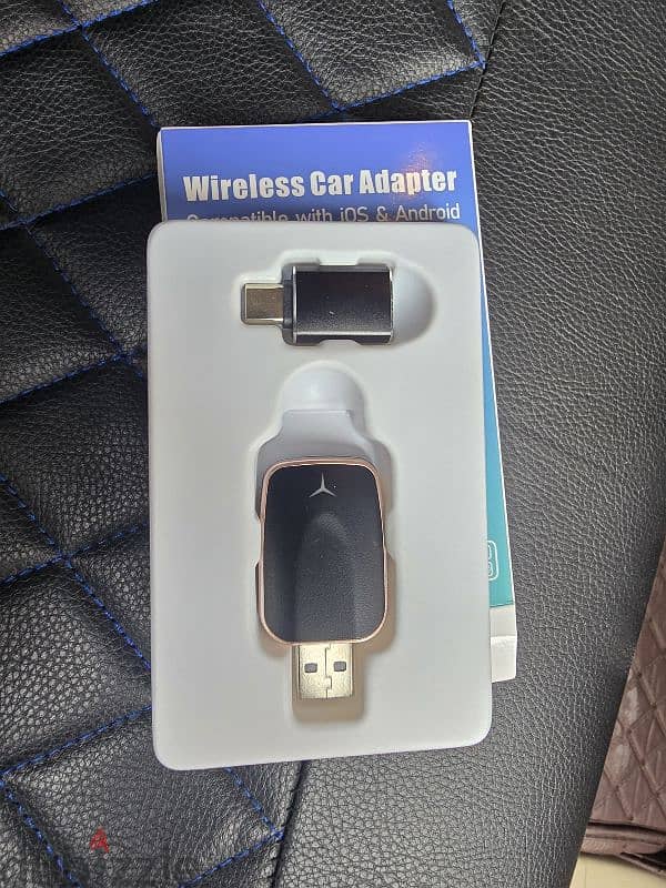 Wireless Car Adapter for iOS Android 1