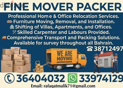 Room Flats Villa Shifting Moving Packing Service Available Anytime 24-