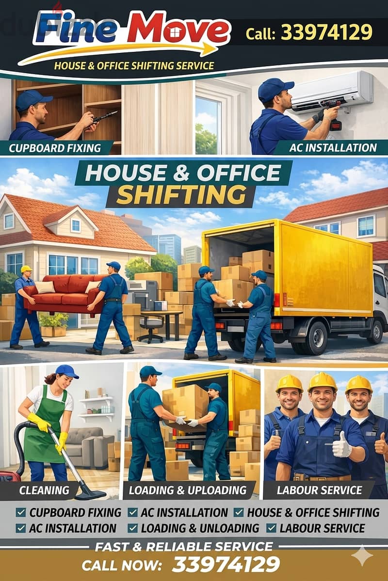 House shifting moving ​ Fine Movers: Professional Shifting Services 2