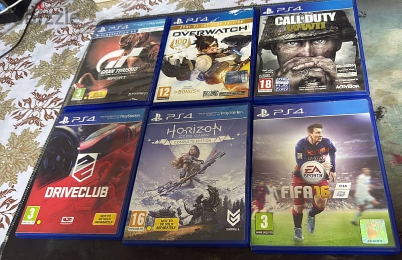 PS4 CD games for Sale Urgent 1