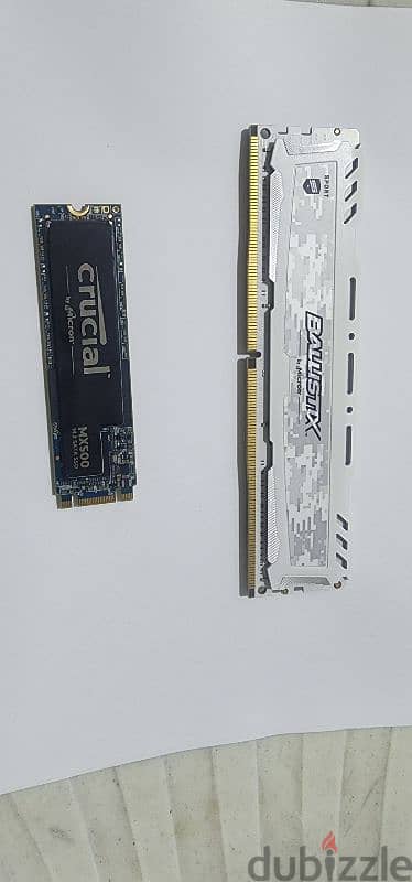 PC Part M2 SSD Ram and 24pin extension