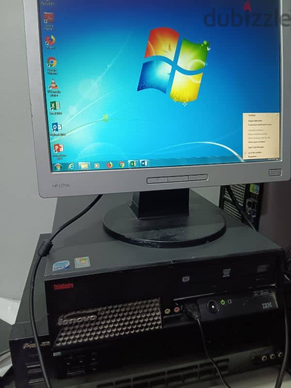 dell cpu and hp 4