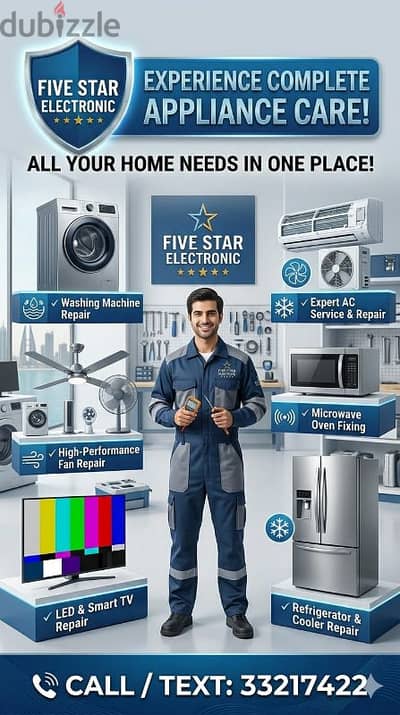 five star electronic repair