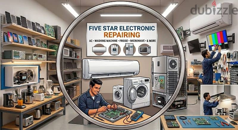 five star electronic repair 5