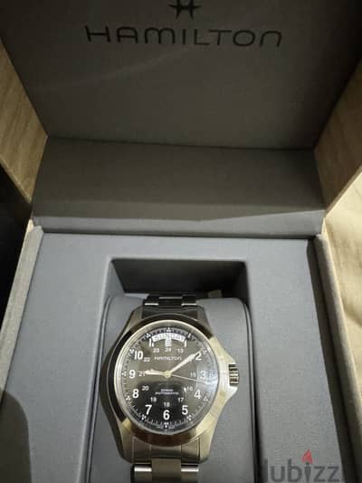 For sale new Hamilton khaki king mens watch