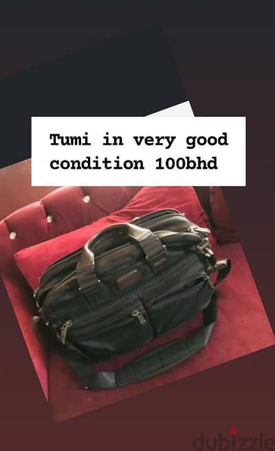 Tumi Organiser Alpha laptop Briefcase