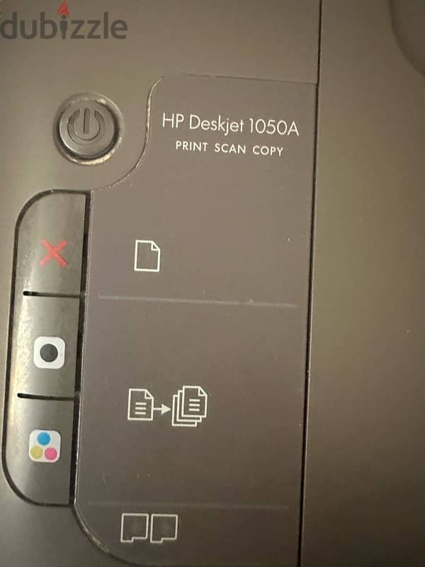 HP INKJET COLOR 1050A Printer + New Cartridge For Sale 3
