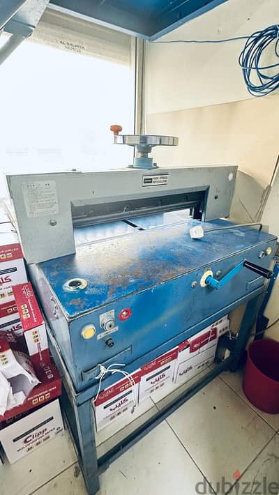 Cutting machine for sale in good condition