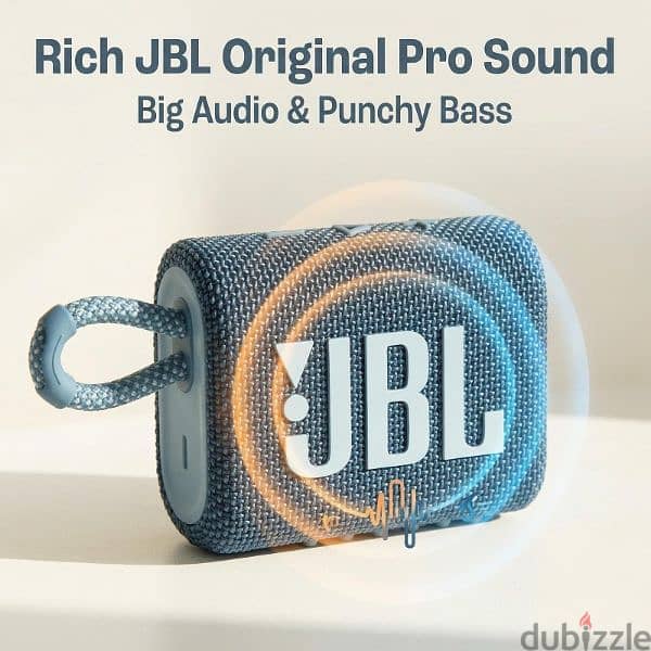 JBL GO 3 Portable Wireless Mini Bluetooth 1