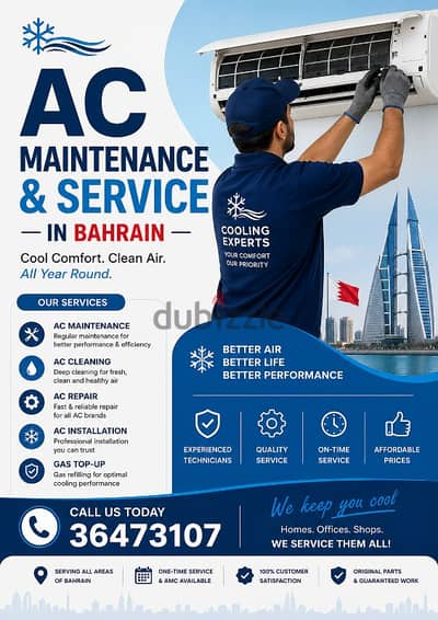AC repair and maintenance services