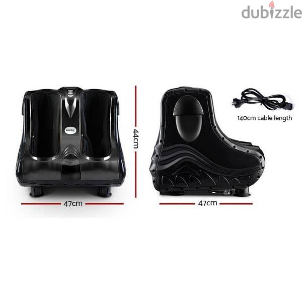 Foot & Calf Massager, Rolling & Kneading Massage, 5