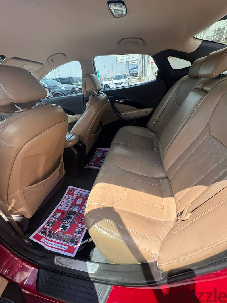 Hyundai Azera 2012 Red 5