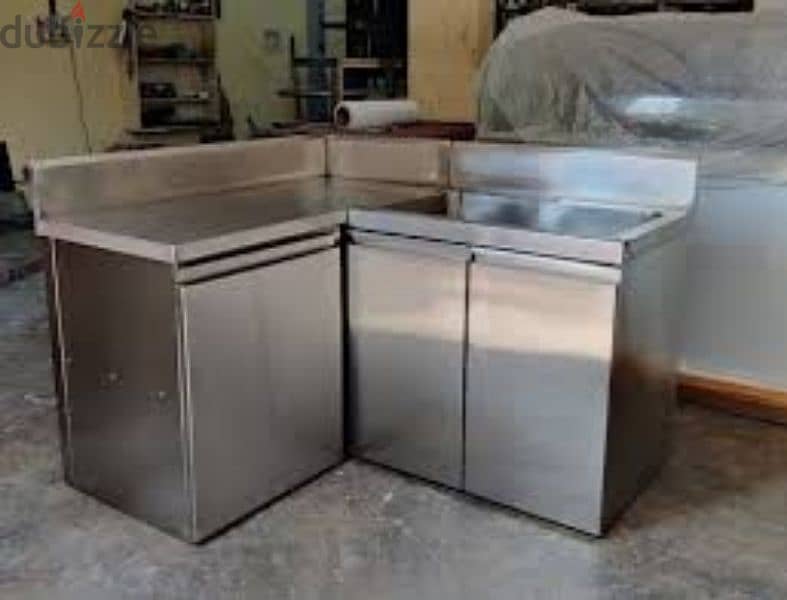 We fabricate custom steel / stainless steel and shade 18
