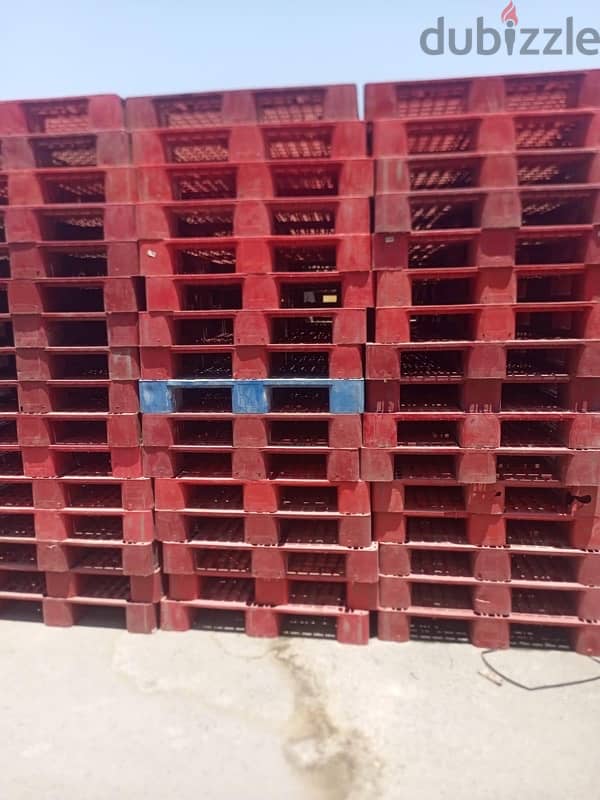 Used good wooden pallet plastic pallet 2