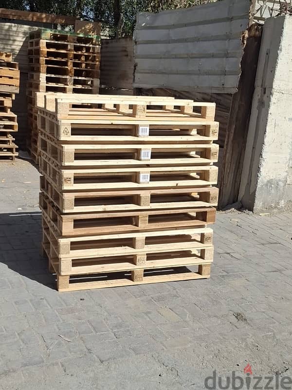Used good wooden pallet plastic pallet 7
