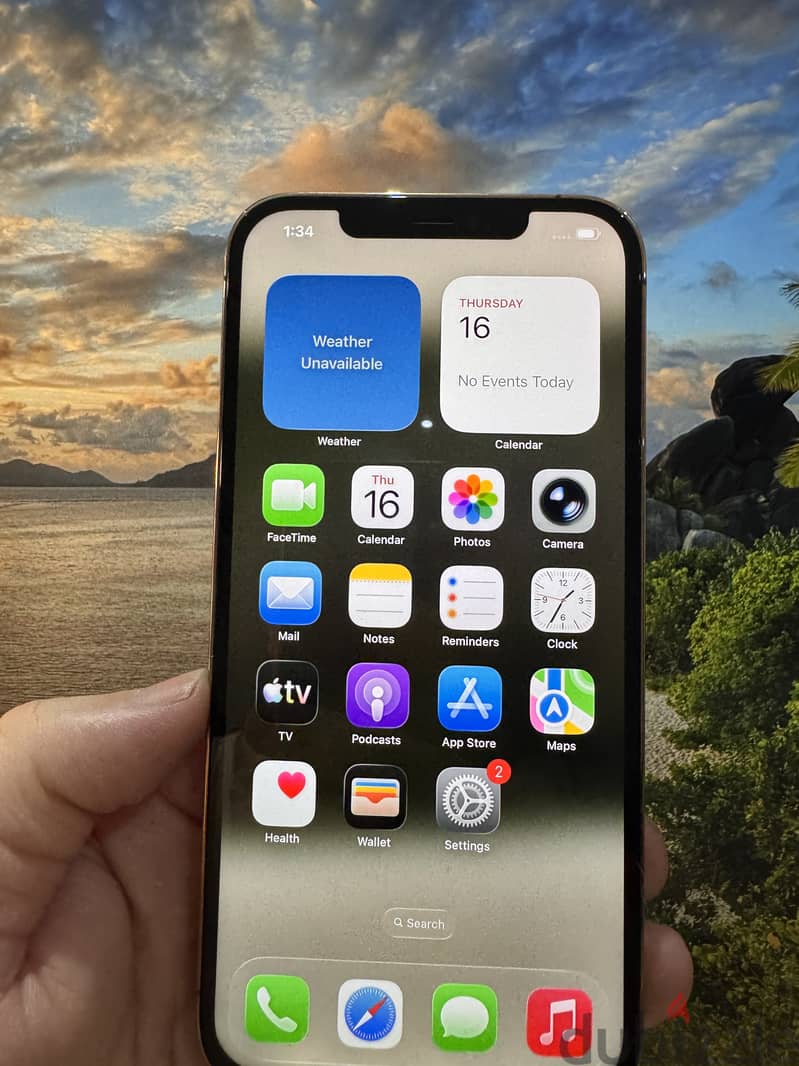 iPhone 12 Pro MAX Gold ذهبي 1