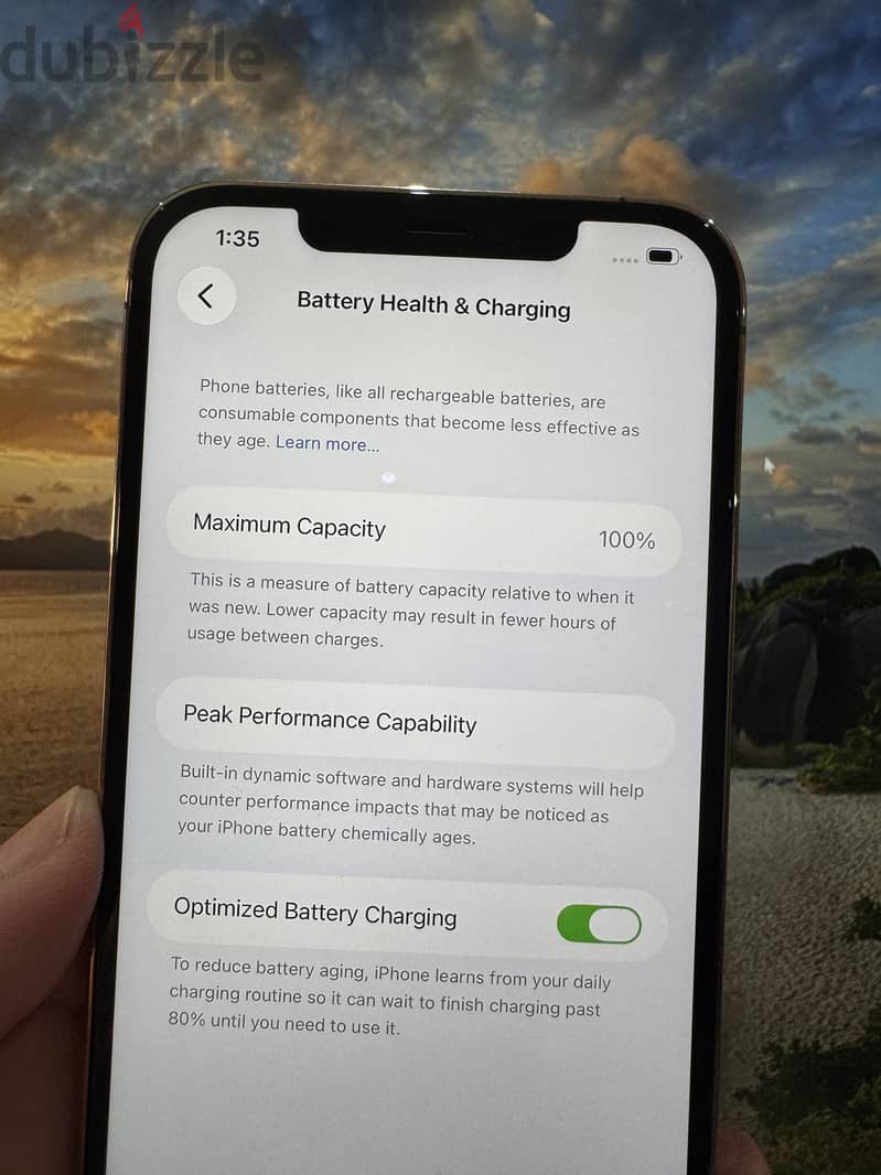 iPhone 12 Pro MAX Gold ذهبي 5