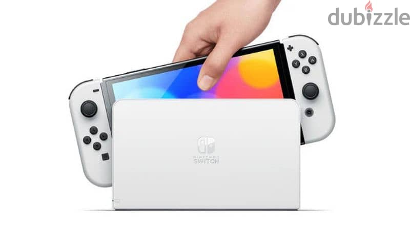 Nentindo switch OLED  Used in good condition نينتيندو سويچ نظيفة 1