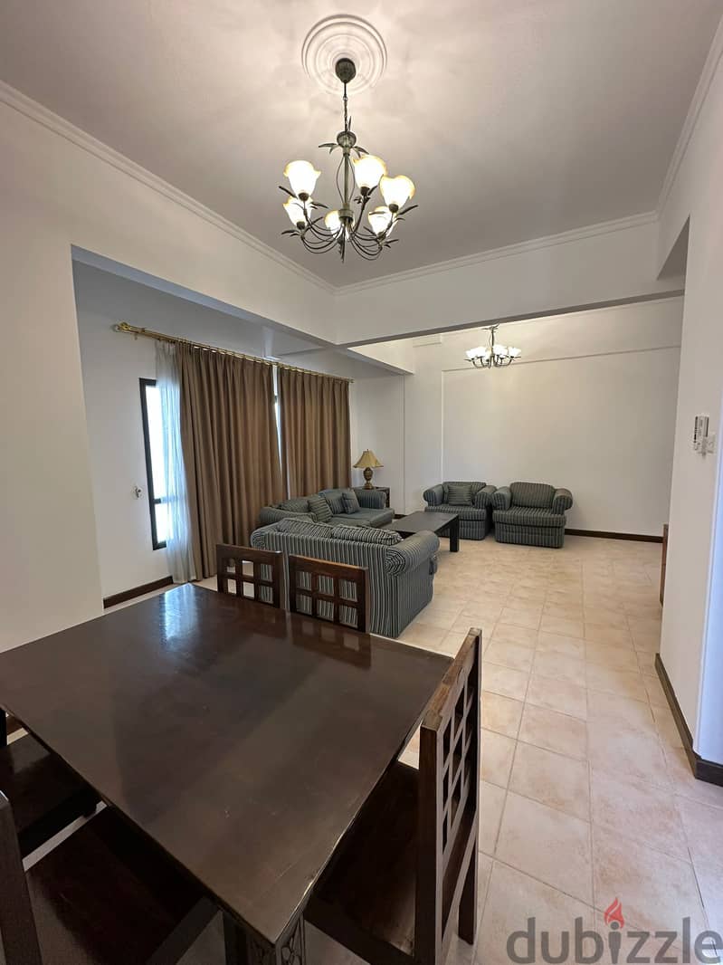 Fully furnished flat for rent in Busaiteen 4