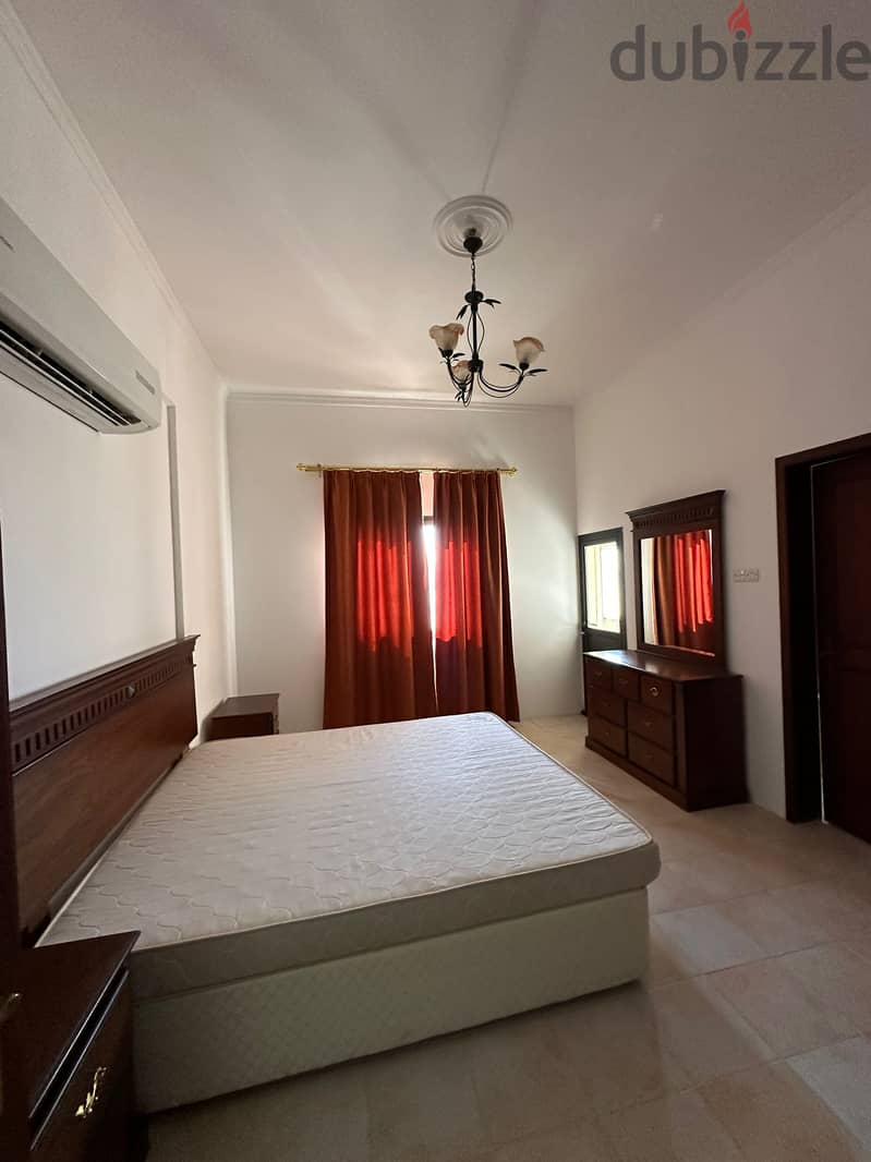 Fully furnished flat for rent in Busaiteen 5