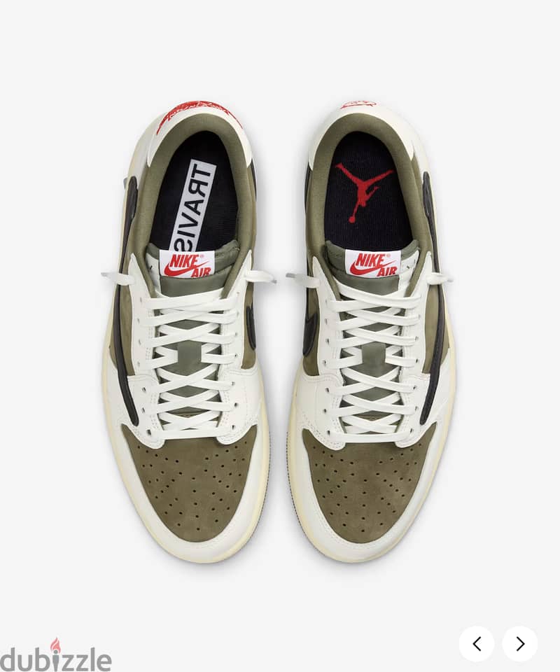 Jordan 1 Retro Low OG SP Travis Scott Medium Olive 1