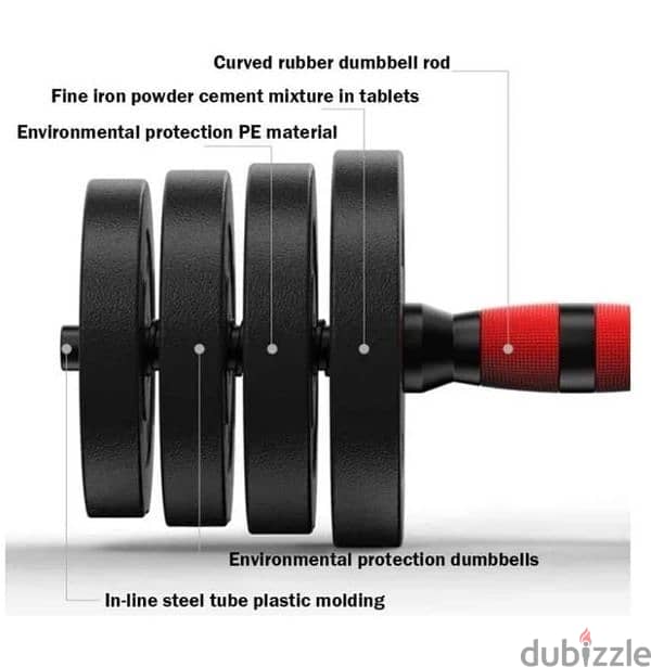 2 In 1 Barbell And Dumbbell Set Removable 20kg 2