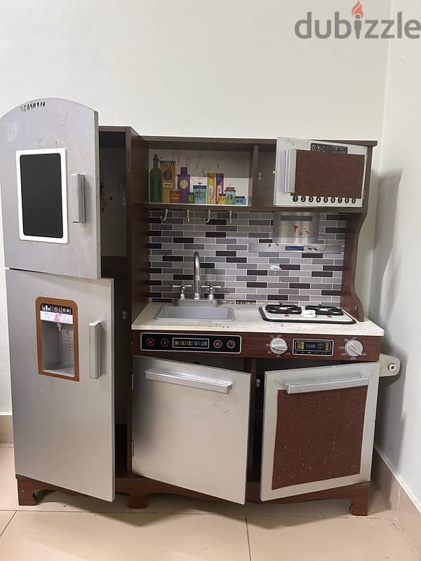 kids wooden kitchen set 2