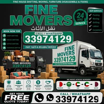 Shifting House Hold Items Professional Services