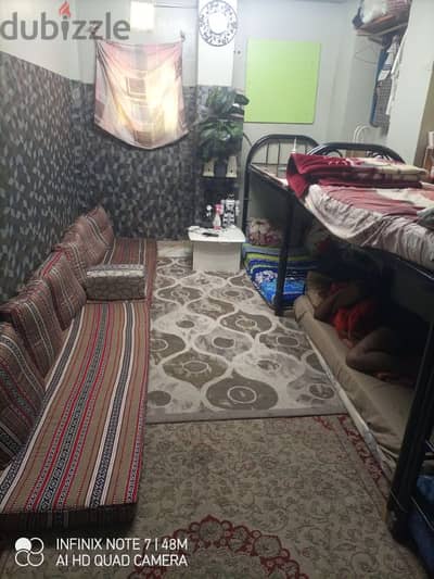 Bed space Available Pakistani k liye