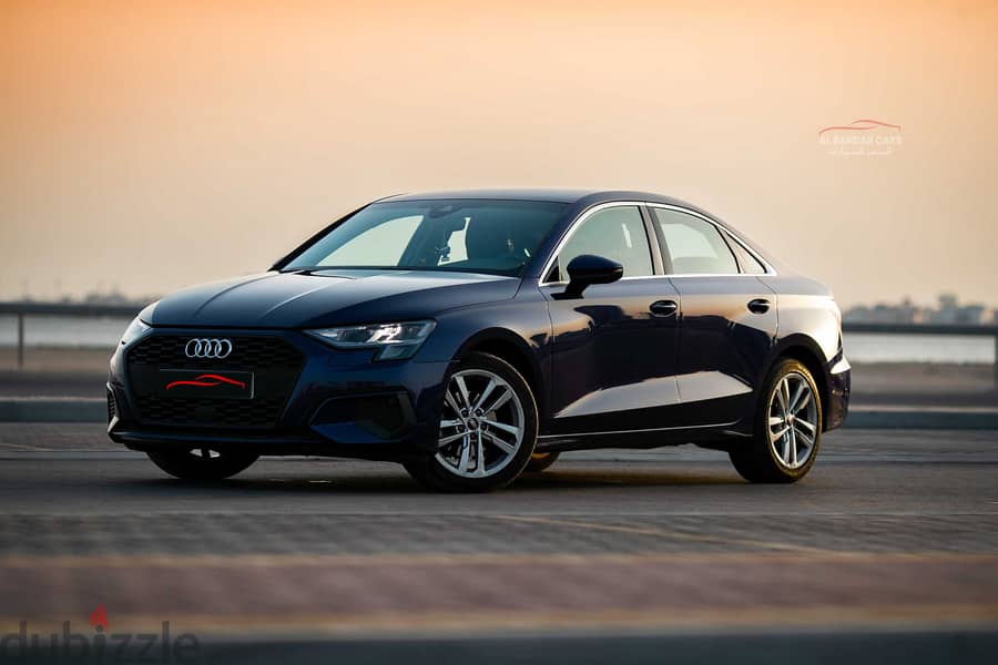 Audi A3 2023 Blue  Low Mileage  Turbo  Agency  Warranty  Bahrain Spec 4