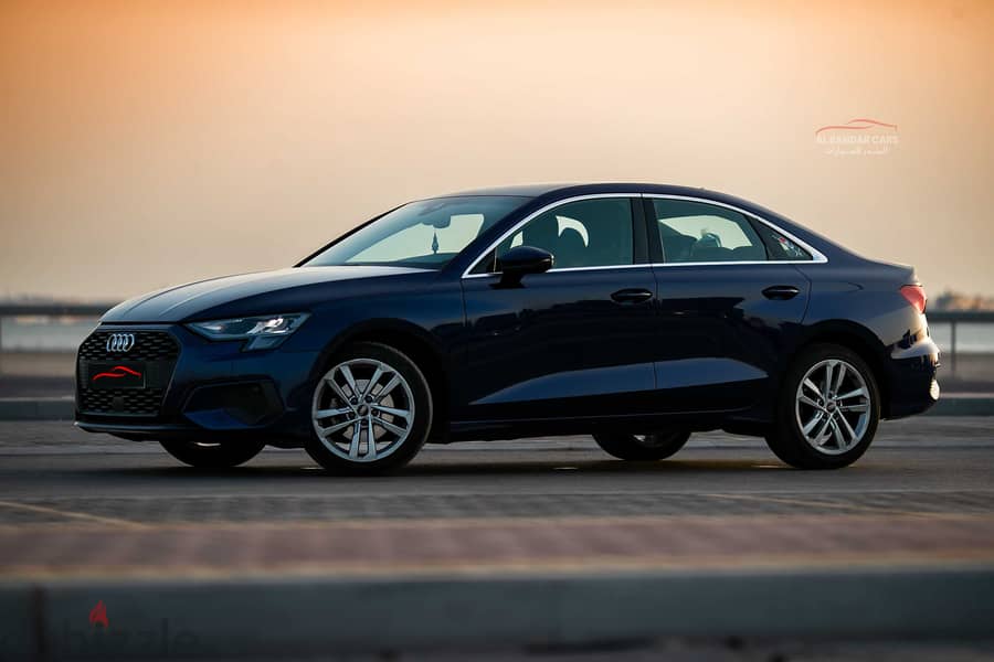 Audi A3 2023 Blue  Low Mileage  Turbo  Agency  Warranty  Bahrain Spec 5