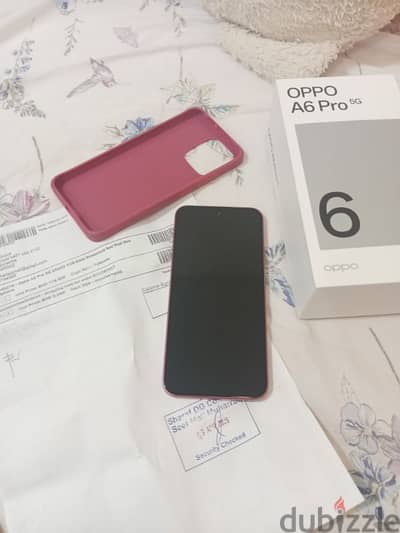 OPPO A6 PRO  5G 8gb ram 256gb storage