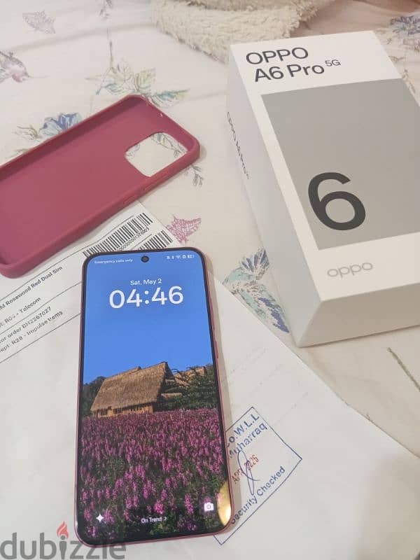OPPO A6 PRO  5G 8gb ram 256gb storage 3