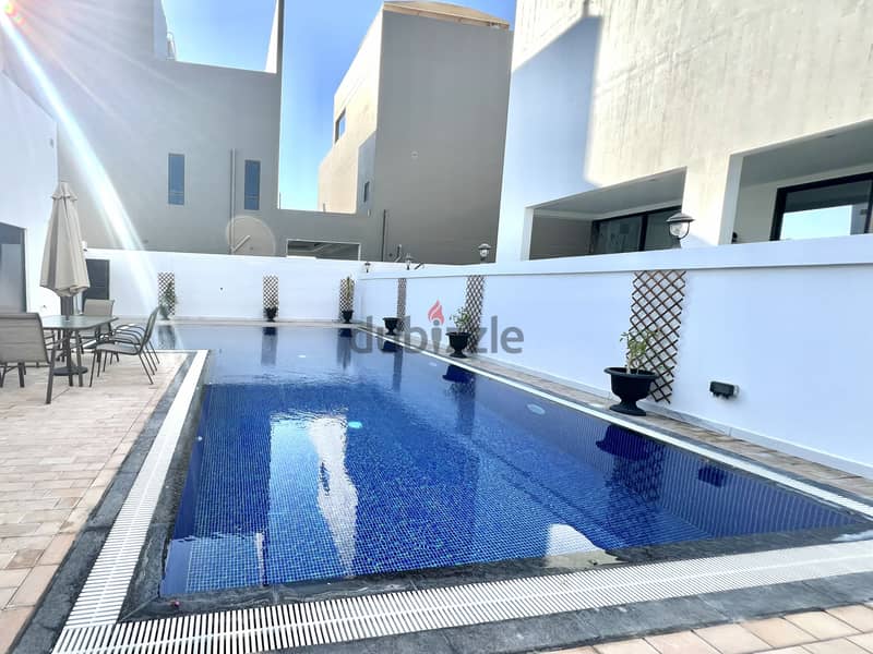 4BR Villa | Saar | Garden & Pool | Modern 14