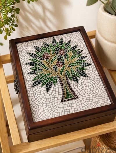 Wooden Mosaic Box 1983