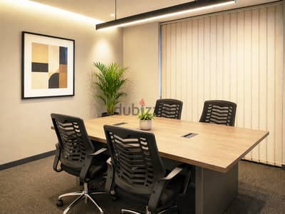 Luxury commercial offices address With free services  66 BHD / month