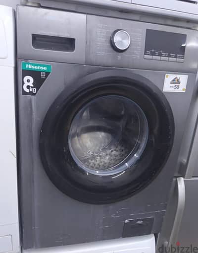 Hisense 8KG Front Load Washing Machine Good Condition Only 45BD