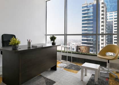 യ) Suitable rent  for commercial office address in sanabis