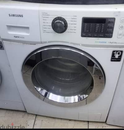 Samsung Used Washing Machine 7KG washing 5kg Drayer Just 48BD