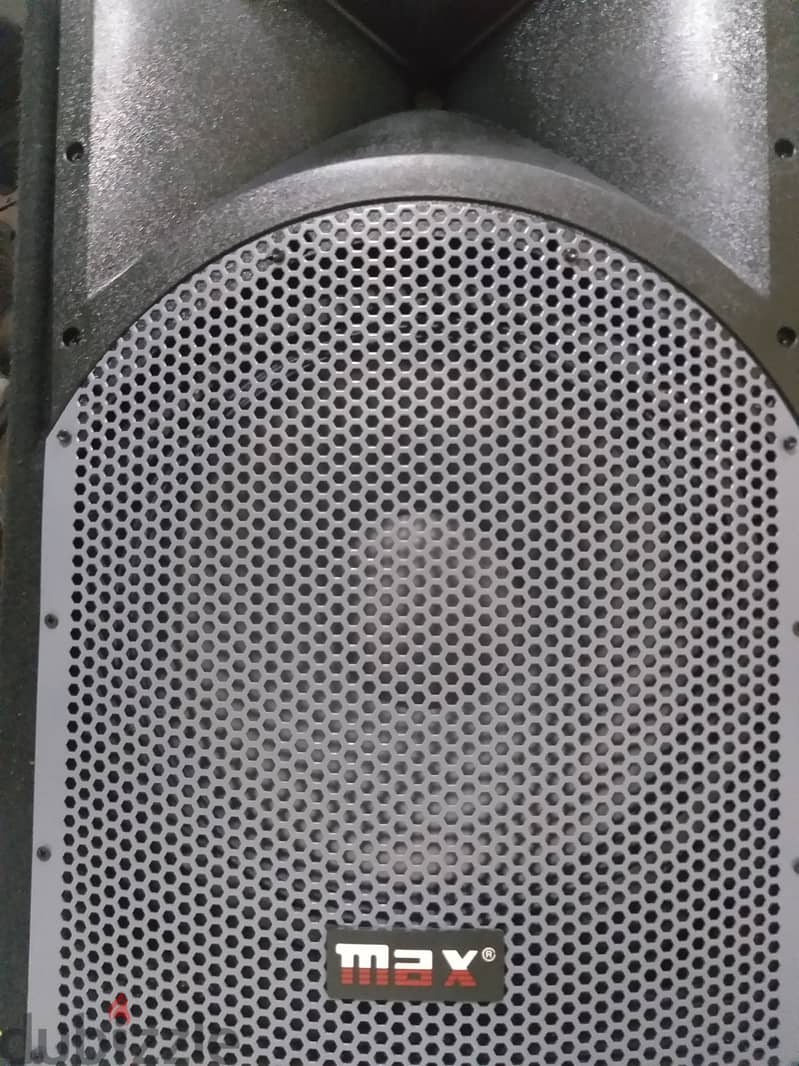 MAX Professional Loudspeaker System  500 Watts ( SUN-1514 ) 1